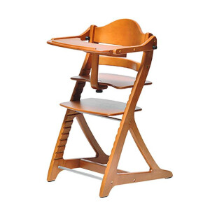 Yamatoya Sukusuku Plus Table High Chair – Light Brown